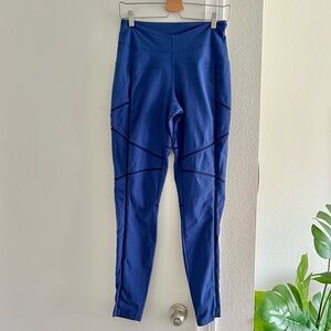 SALE! 8! High Waisted Blue Leggings Sporty Athletic Yoga Running Workout Pants